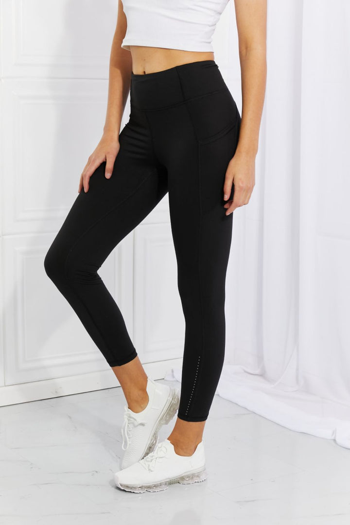 Strengthen and Lengthen Active Leggings In Black