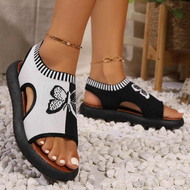 Butterfly Open Toe Sandals