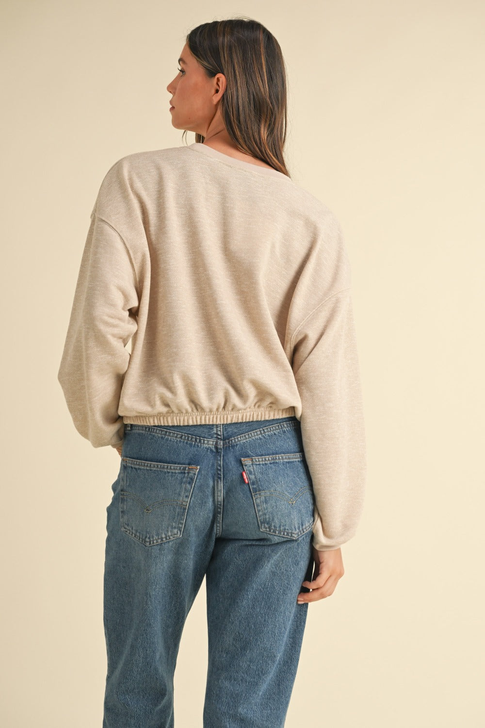 Malibu Vintage Sweater In Taupe