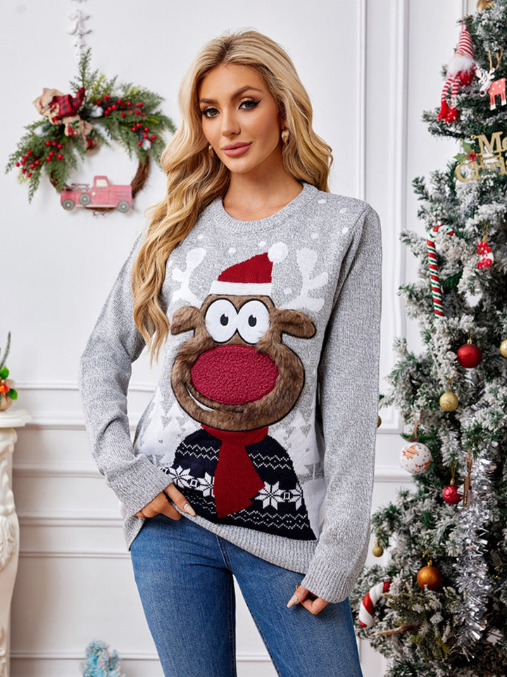 Malibu Reindeer Sweater