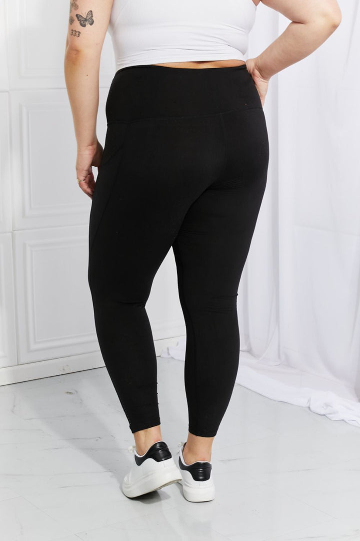 Strengthen and Lengthen Active Leggings In Black