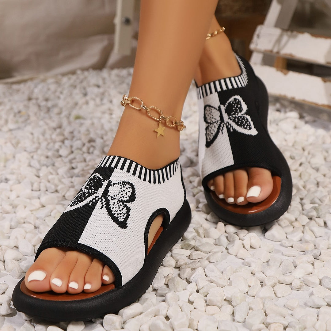 Butterfly Open Toe Sandals