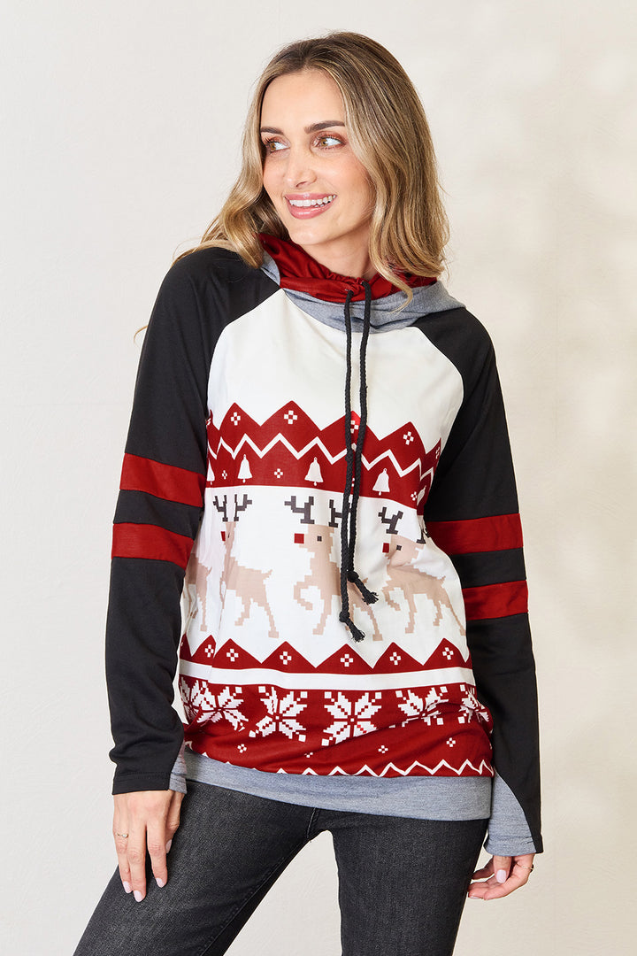 Malibu Christmas Long Sleeve Hoodie