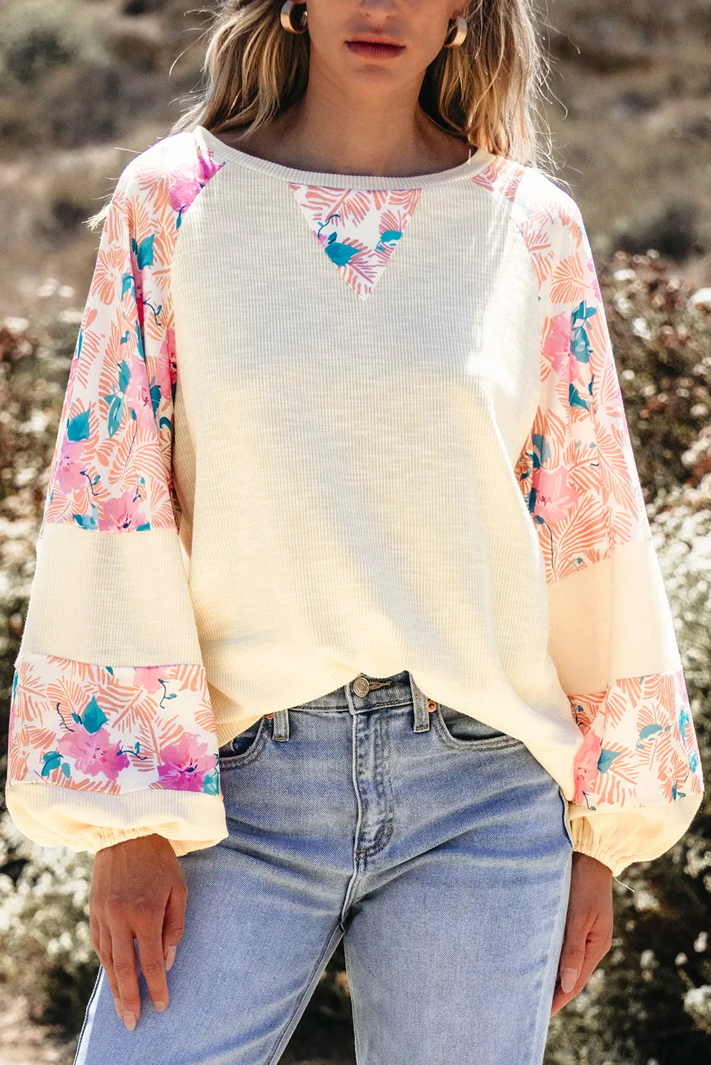 The Malibu Balloon Sleeve Blouse