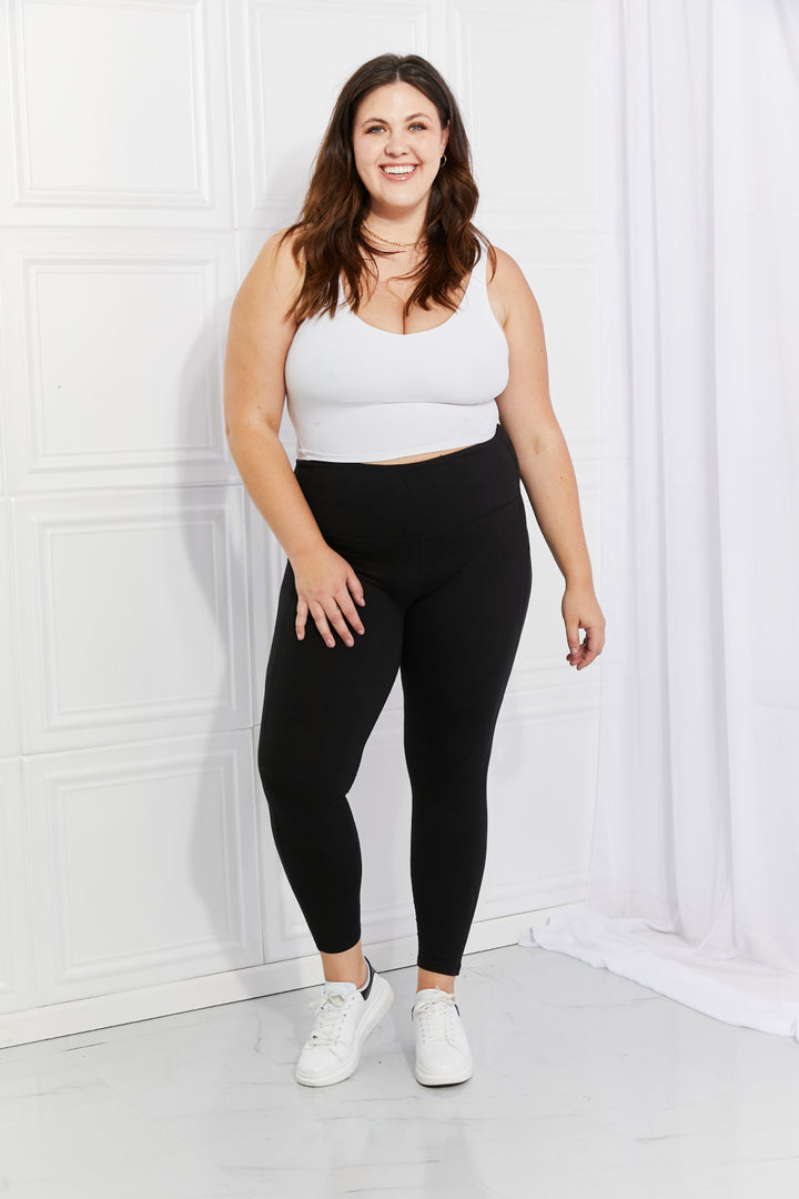 Strengthen and Lengthen Active Leggings In Black