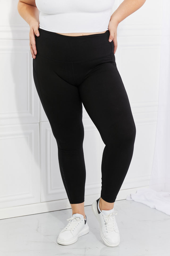 Strengthen and Lengthen Active Leggings In Black