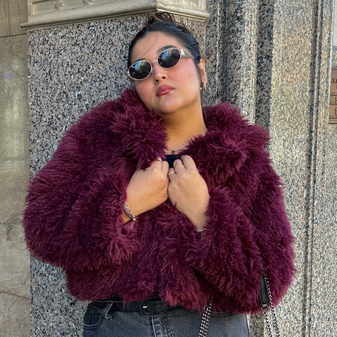 Fluffy Faux Fur Jacket