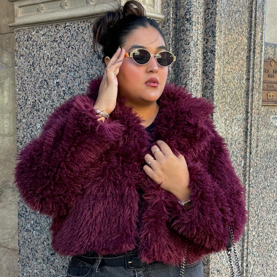 Fluffy Faux Fur Jacket