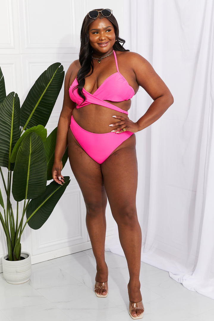 Halter Bikini Set in Pink