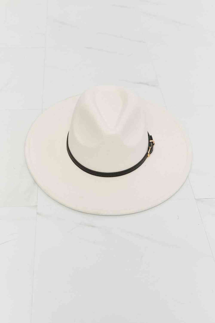 Keep It Classy Fedora Hat in Beige